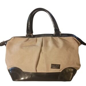 Beijo Couture Collection Tan‎ Satchel Bag SKUW022
